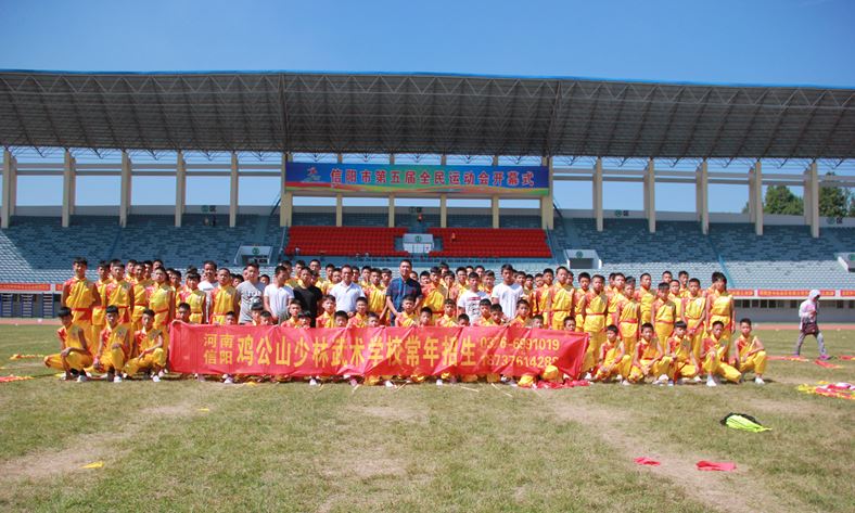 雞公山少林武術(shù)學校提醒學員：武術(shù)訓練后盡量不要立即吃