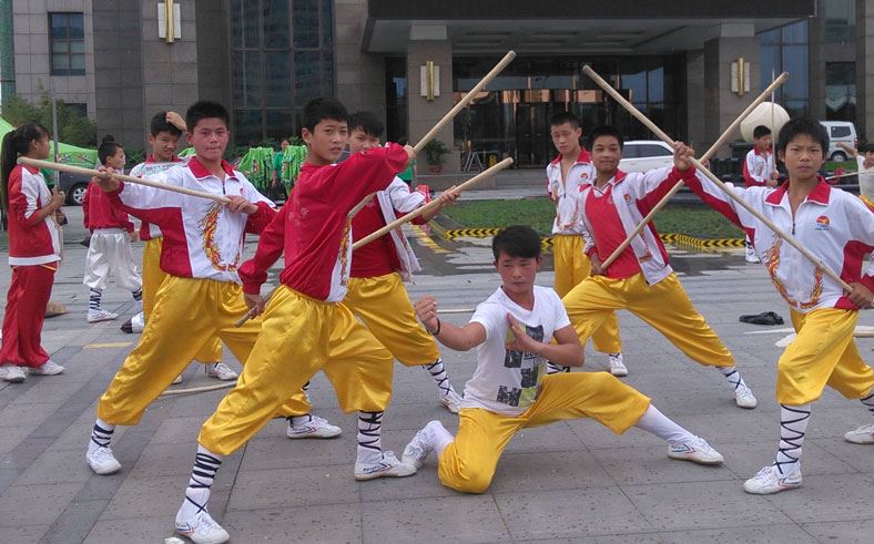 外出武術(shù)表演