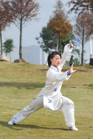 雞公山武校女子個人太極拳